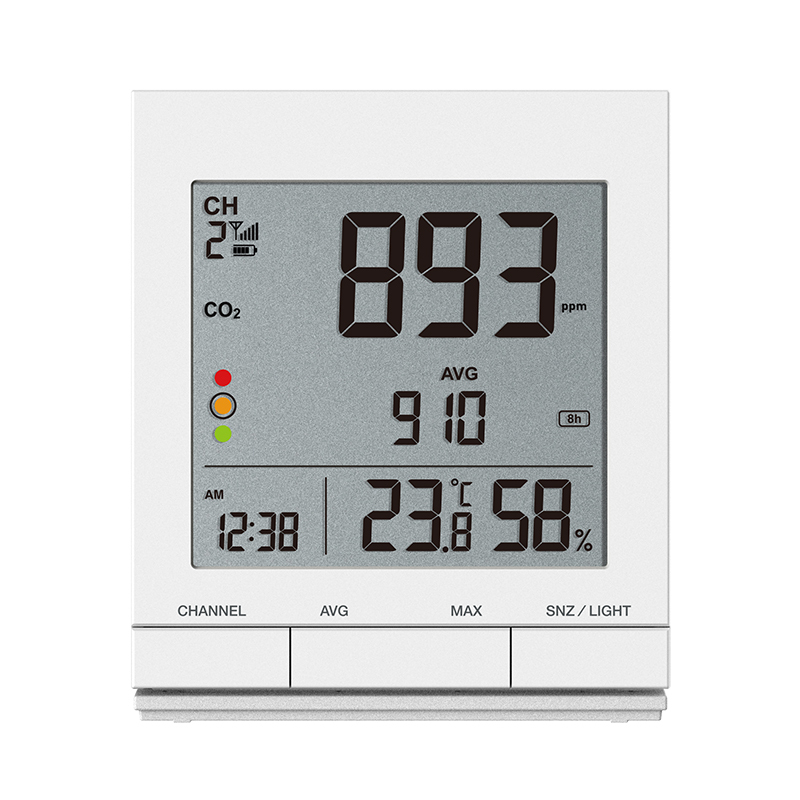 Air quality monitor Gen2 with CO2 wireless sensor