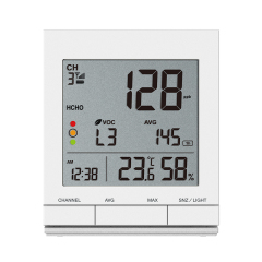Air quality monitor Gen2 with HCHO + VOC wireless sensor