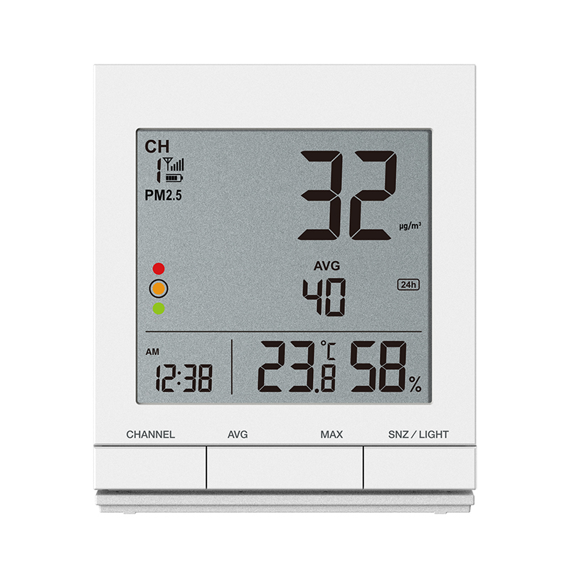 Air quality monitor Gen2 with PM2.5/10 wireless sensor
