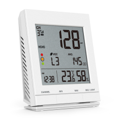 Air quality monitor Gen2 with HCHO + VOC wireless sensor