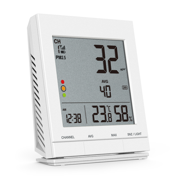 Air quality monitor Gen2 with PM2.5/10 wireless sensor
