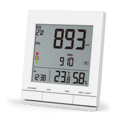 Air quality monitor Gen2 with CO2 wireless sensor
