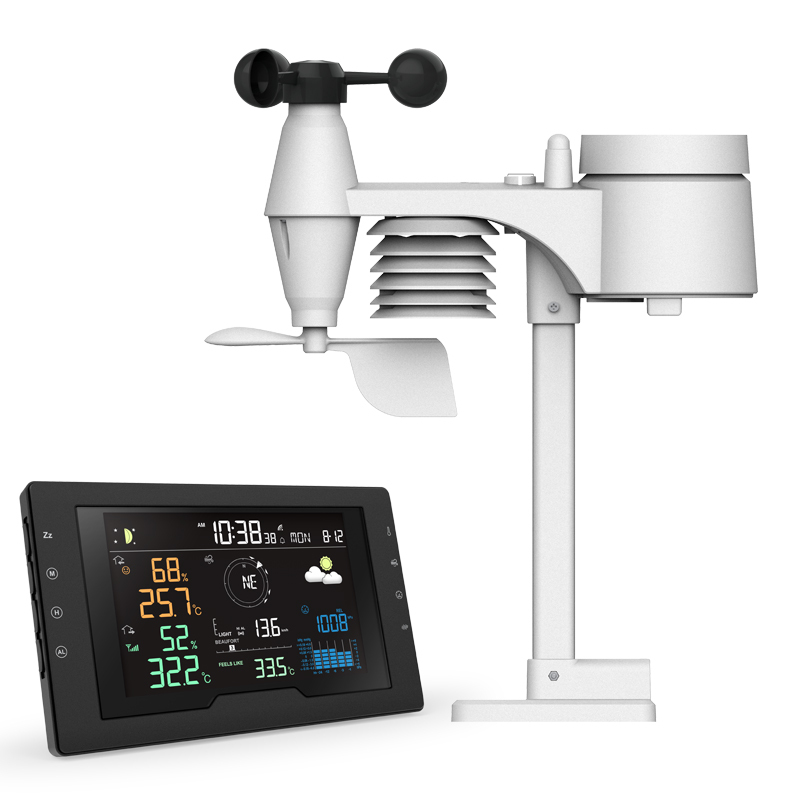 RC Weather Station with 5-in-1 professional sensor