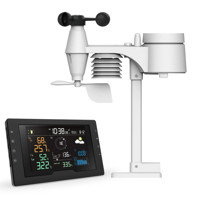 RC Weather Station with 5-in-1 professional sensor