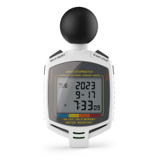 Professional WBGT 3-line display stopwatch