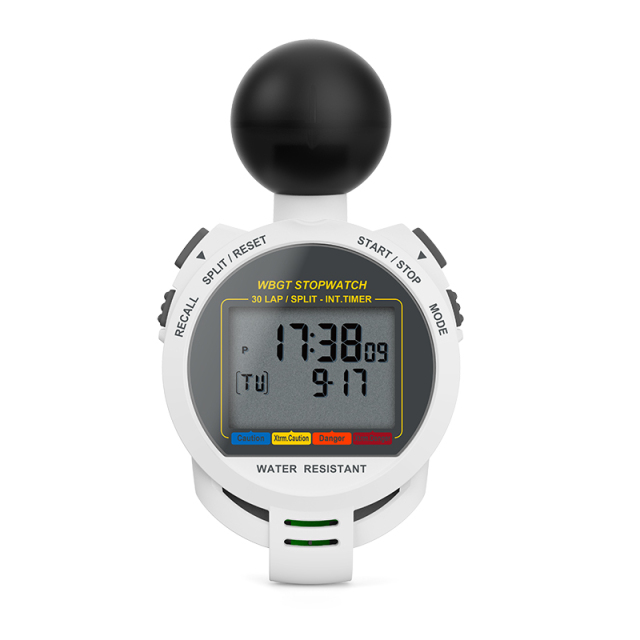 Professional WBGT 2-line display stopwatch