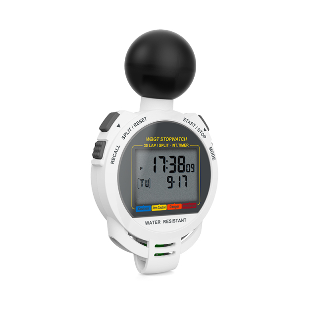 Professional WBGT 2-line display stopwatch