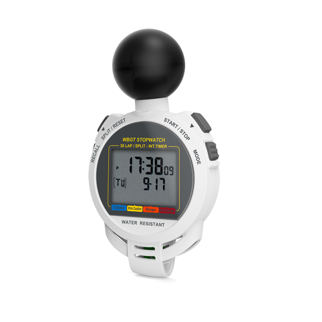 Professional WBGT 2-line display stopwatch