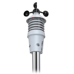 Wind speed weather station with 3-in-1 professional sensor