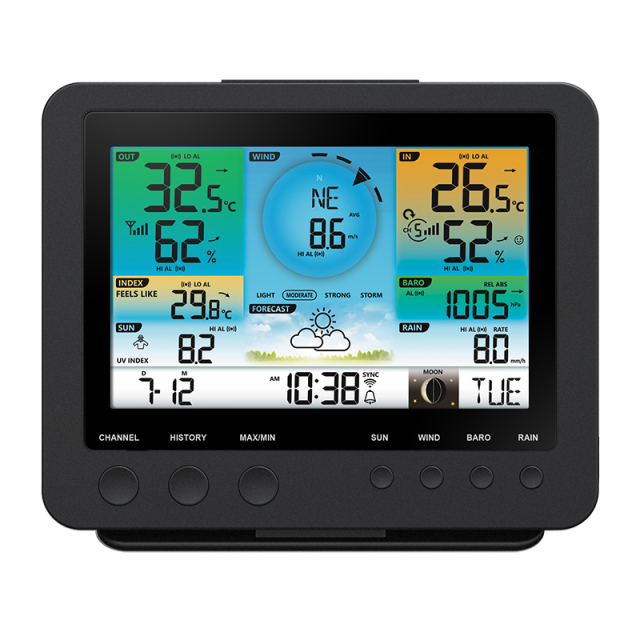 WI-FI Weather Station with 7-in-1 professional sensor C6117A / C3120A