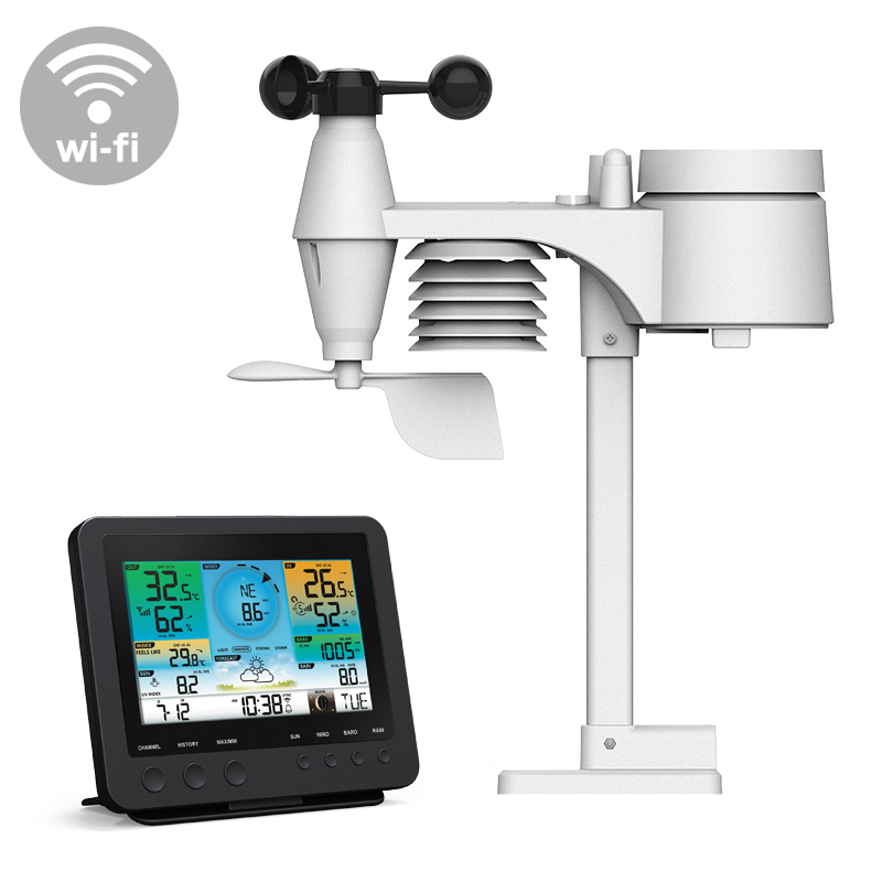 WI-FI Weather Station with 7-in-1 professional sensor C6117A / C3120A