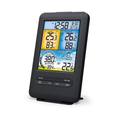 Color display wind speed weather station with 3-in-1 professional sensor