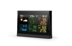 RC color weather station with 5-in-1 professional sensor