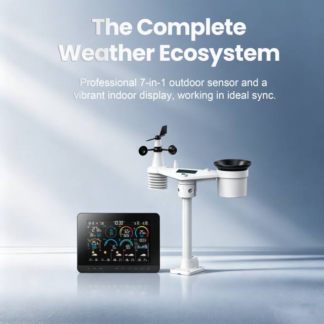 WI-FI Weather Station with 7-in-1 professional sensor C6133A / C3131A