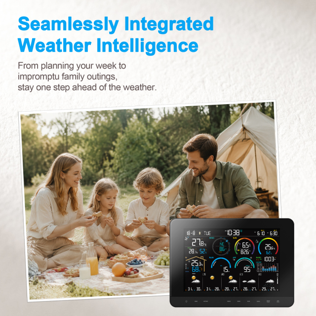 WI-FI Weather Station with 7-in-1 professional sensor C6133A / C3131A