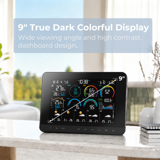 WI-FI Weather Station with 7-in-1 professional sensor C6133A / C3131A