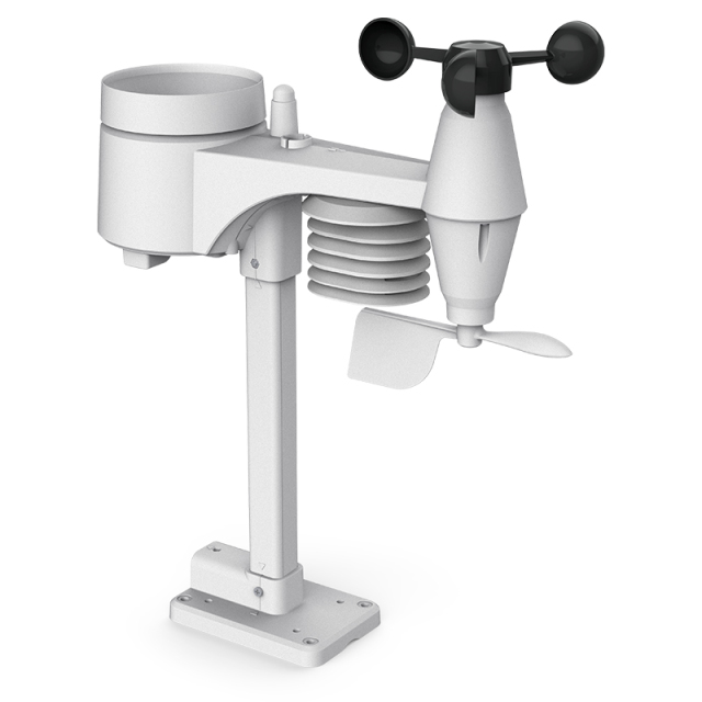 RC True Black Color Change Weather Station with 5-in-1 professional sensor