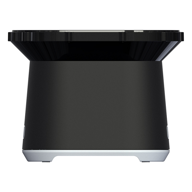 RC True Black color display Rain gauge with temperature & humidity