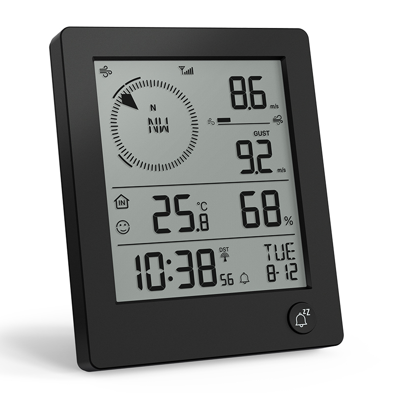 RC Wireless Wind weather station with indoor temperature & humidity