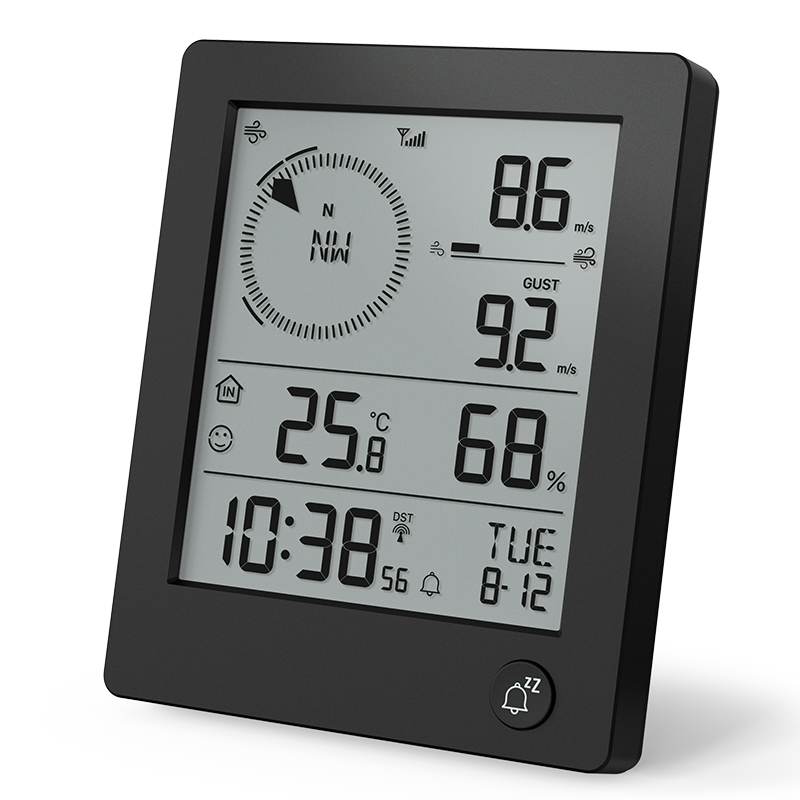 RC Wireless Wind weather station with indoor temperature & humidity