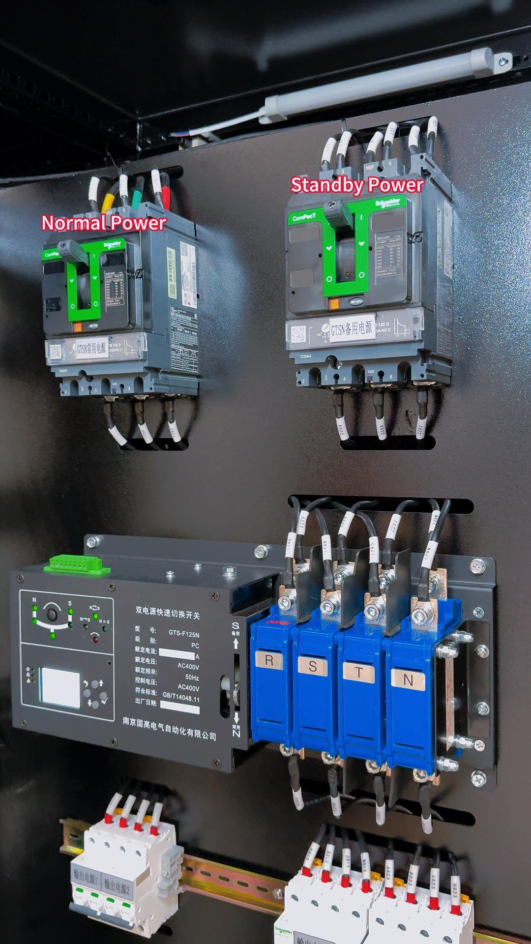 GTS Series Dual Power Fast Transfer Switch