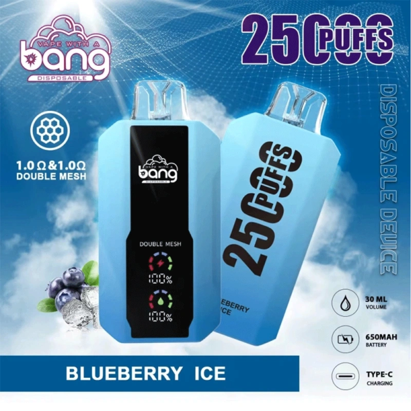 Puff 25k Bang 25000 Puffs Disposable Vape LED Display