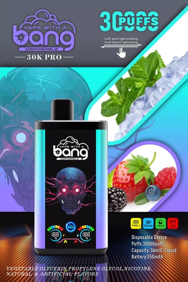 BANG 30000 Puffs Double Taste B30S DSK018 30K Disposable Vapes