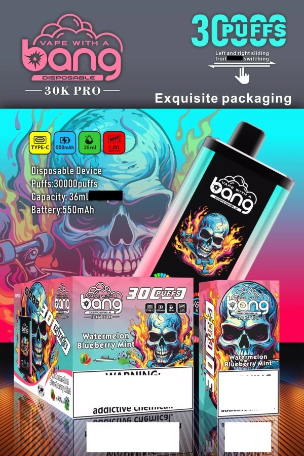 BANG 30000 Puffs Double Taste B30S DSK018 30K Disposable Vapes