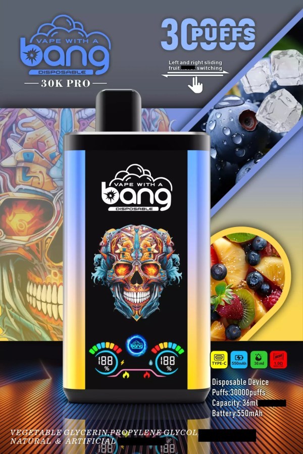 BANG 30000 Puffs Double Taste B30S DSK018 30K Disposable Vapes