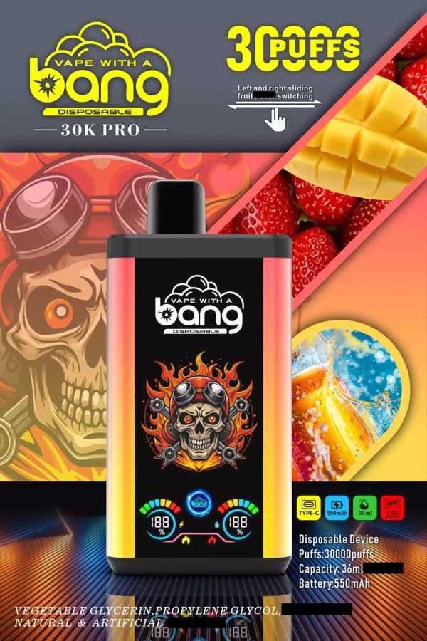 BANG 30000 Puffs Double Taste B30S DSK018 30K Disposable Vapes