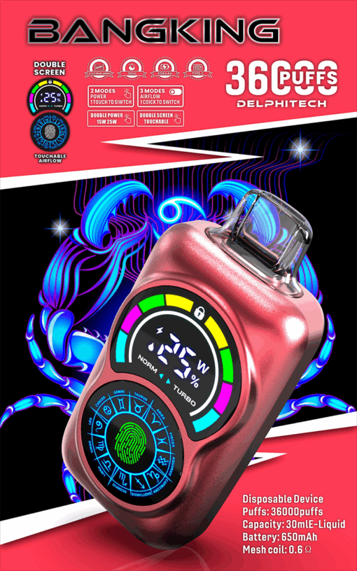 Bang King Constellation 36000 Puffs Disposable Vape
