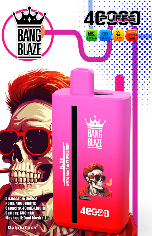 Bang Blaze 40000 Puffs Disposable Vape