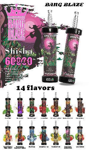 Bang Blaze 60k Puffs LCD Display Disposable Vape