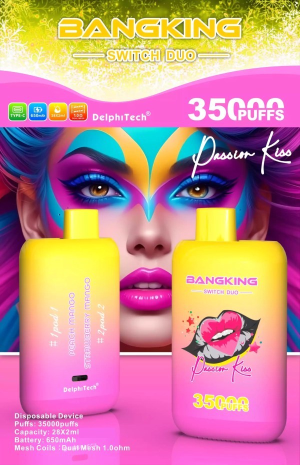 BANG KING 35000 Puffs DSK045 Dual Taste Disposable Vape