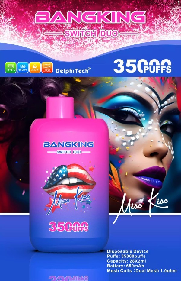 BANG KING 35000 Puffs DSK045 Dual Taste Disposable Vape