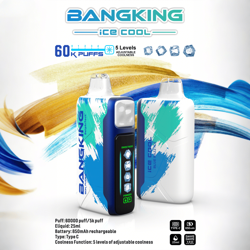 Bang King Ice Cool 60000 60K Puffs