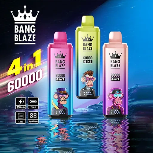 Bang Blaze 60k Vape – 4 in 1 Flavors 60000Puffs