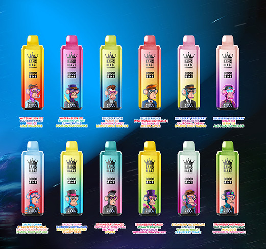 Bang Blaze 60k Vape – 4 in 1 Flavors 60000Puffs