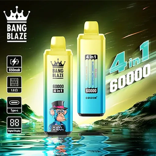 Bang Blaze 60k Vape – 4 in 1 Flavors 60000Puffs