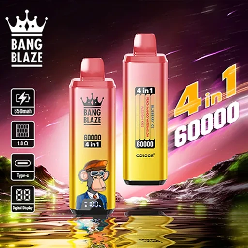 Bang Blaze 60k Vape – 4 in 1 Flavors 60000Puffs