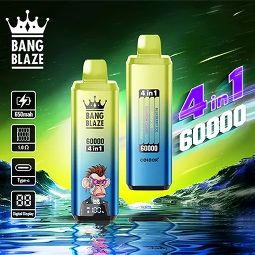 Bang Blaze 60k Vape – 4 in 1 Flavors 60000Puffs
