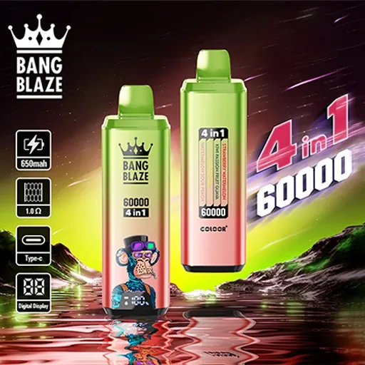 Bang Blaze 60k Vape – 4 in 1 Flavors 60000Puffs
