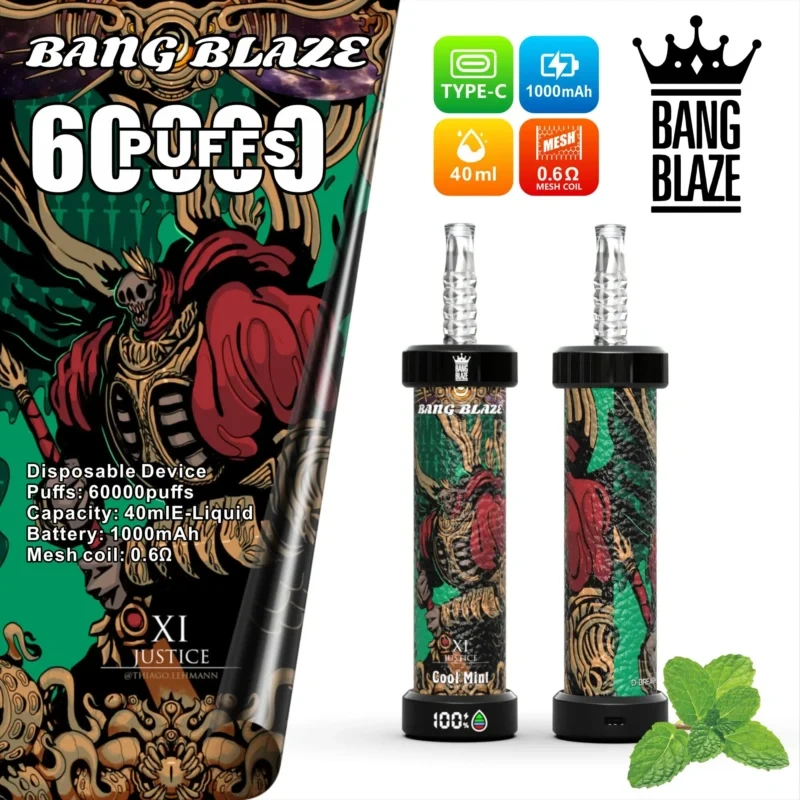 Bang Blaze 60k Puffs LCD Display Disposable Vape