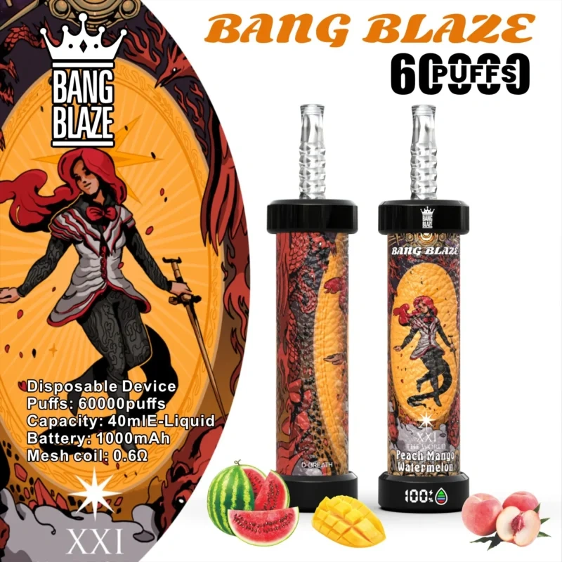 Bang Blaze 60k Puffs LCD Display Disposable Vape