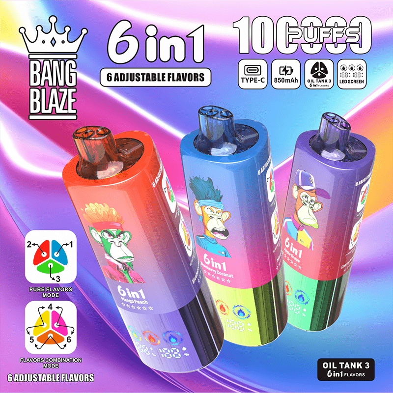 BANG BLAZE 6 IN 1 100k Puffs Disposable Vape