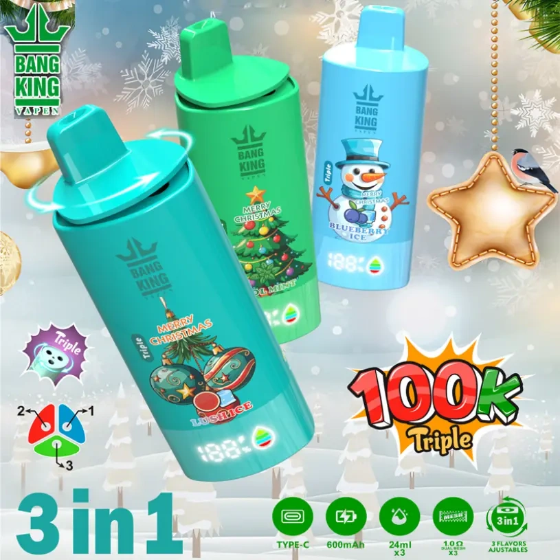 Bang King 100K Puffs 100000 3 in 1