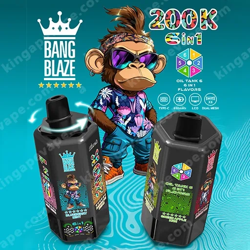 Bang Blaze 200K Vape – 6 in 1