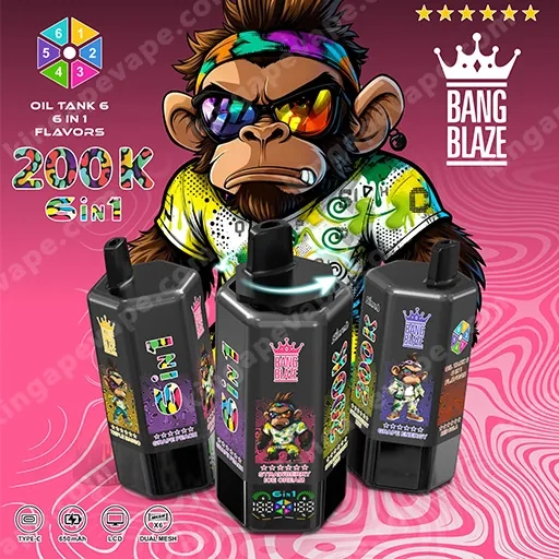 Bang Blaze 200K Vape – 6 in 1