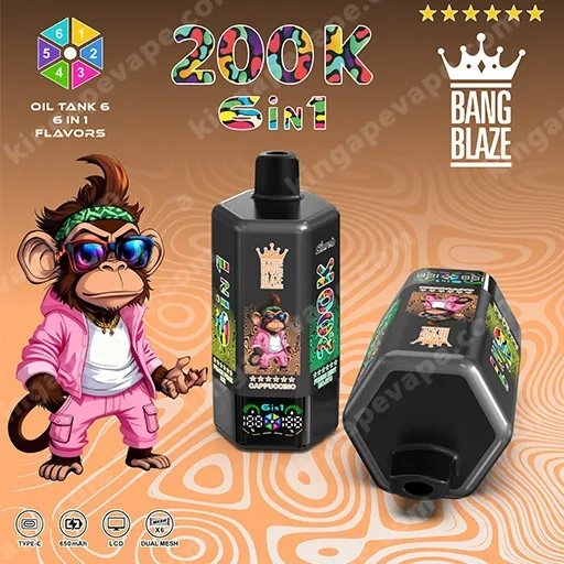 Bang Blaze 200K Vape – 6 in 1