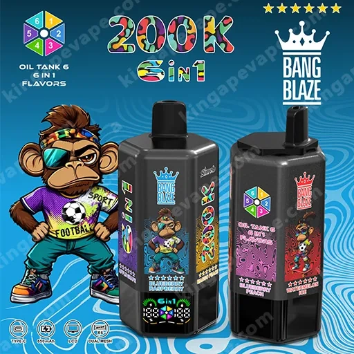 Bang Blaze 200K Vape – 6 in 1